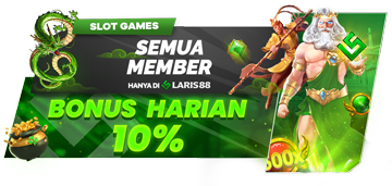 BONUS HARIAN 10%